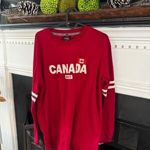 Canada 1867 Red Long Sleeve Jersey